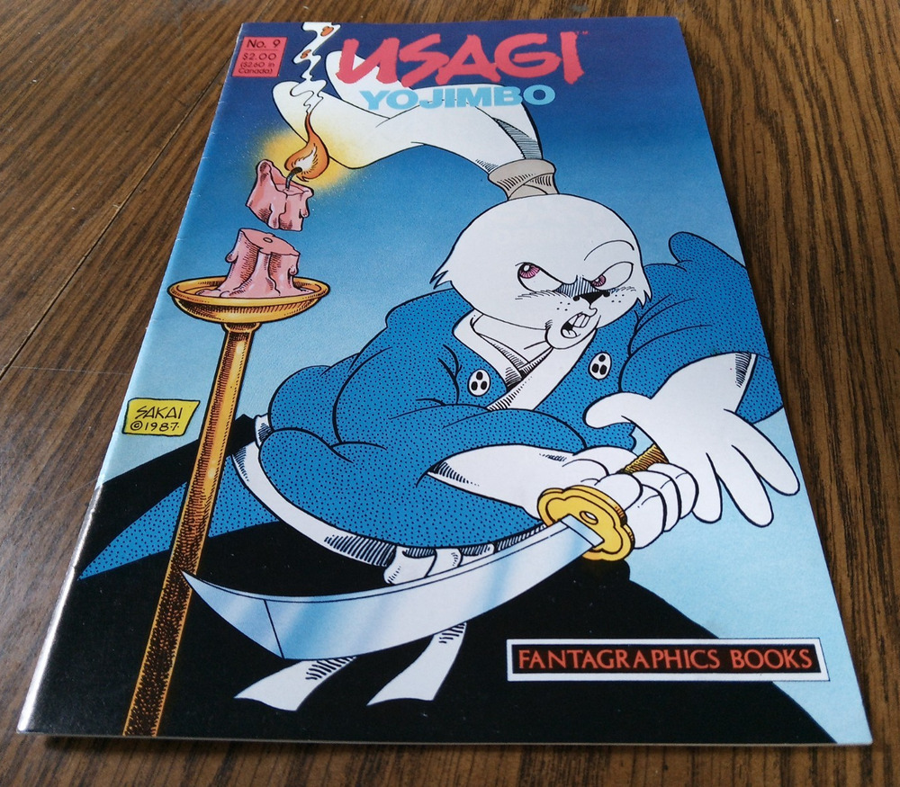 Usagi Yojimbo #9 July 1988 Fantagraphics Books